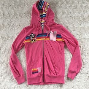 Retro Authentic Walt Disney Parks Mickey Hoodie